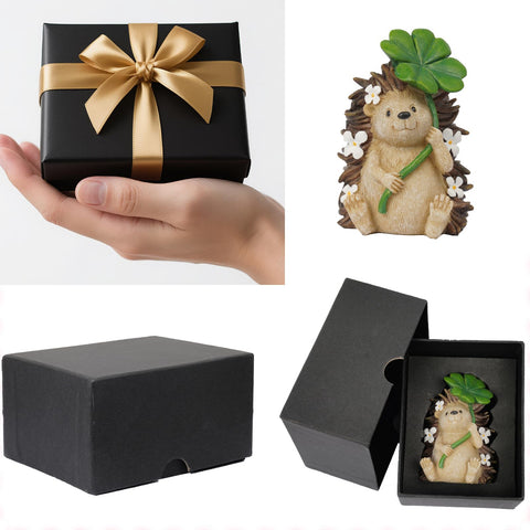 DiliComing durable resin hedgehog for busy, high-traffic rooms