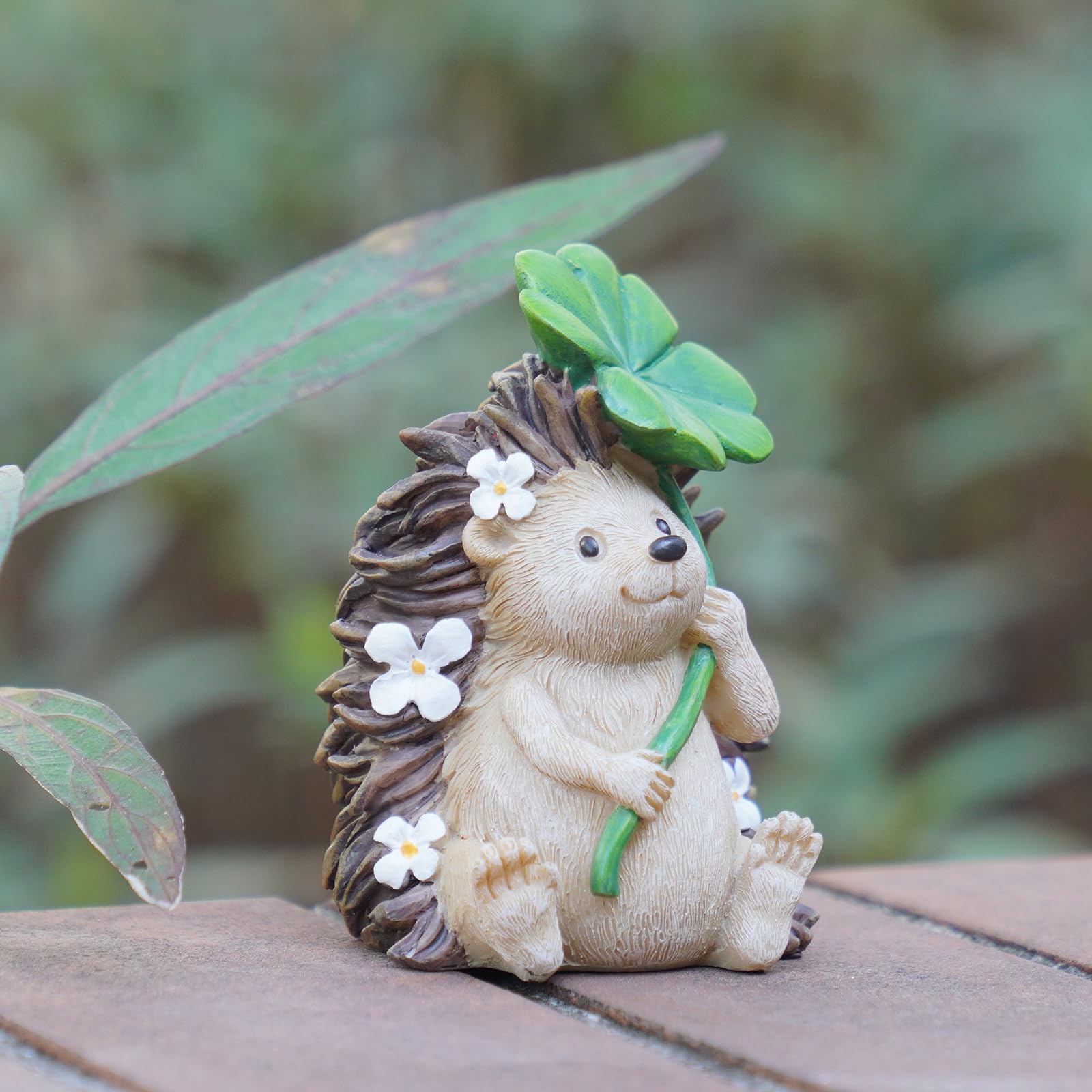DiliComing lucky hedgehog symbol for year-round decor