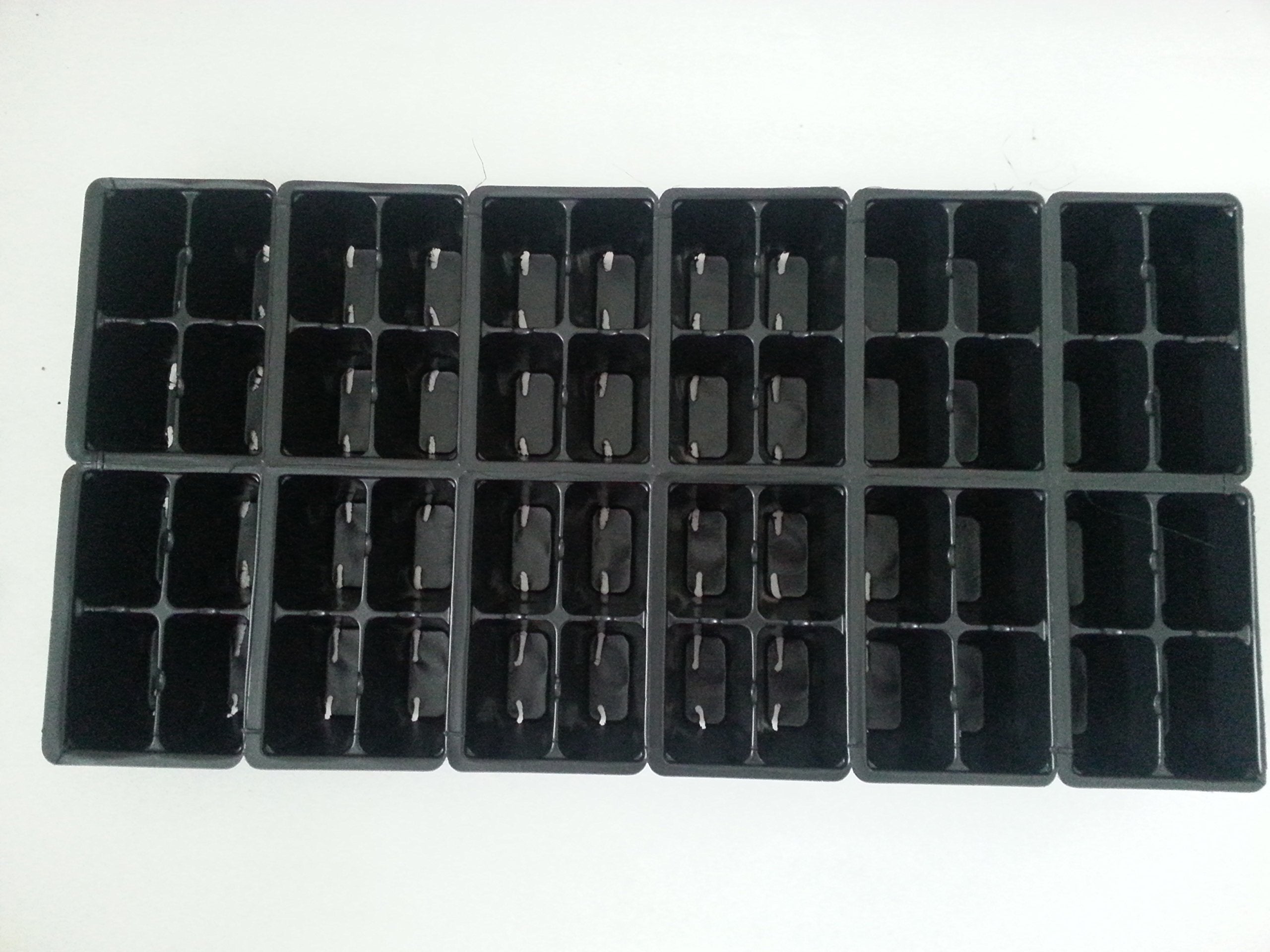 DILLEN 480 seedling cells inserts for 10 flats, compact propagation system to start seedlings