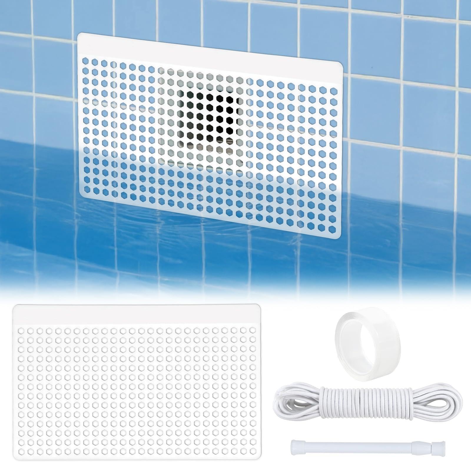 Diltik pool skimmer guard kit overview with universal fit and debris protection.