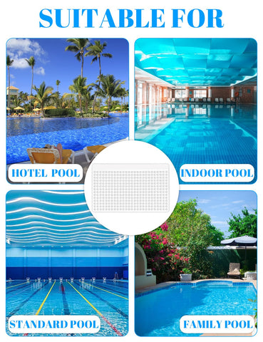 Diltik UV-resistant plastic withstands seasonal sun exposure and pool use.