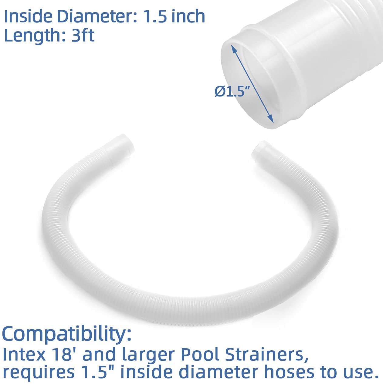Dimakung 3ft hose assembly replaces worn-out line with quick, tool-free setup.