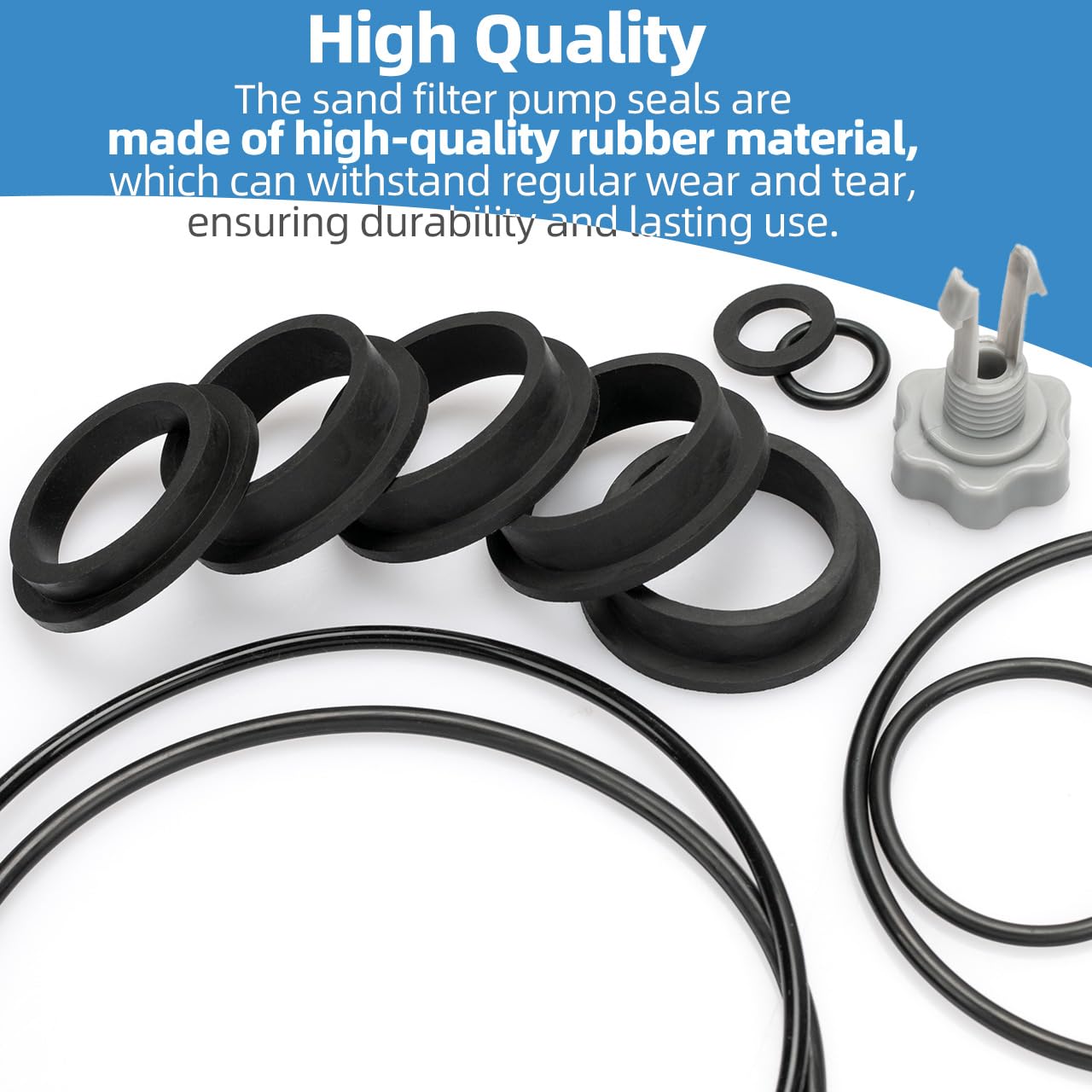 Dimakung drain valve O-ring supports leak-free drainage connections and long-term use.