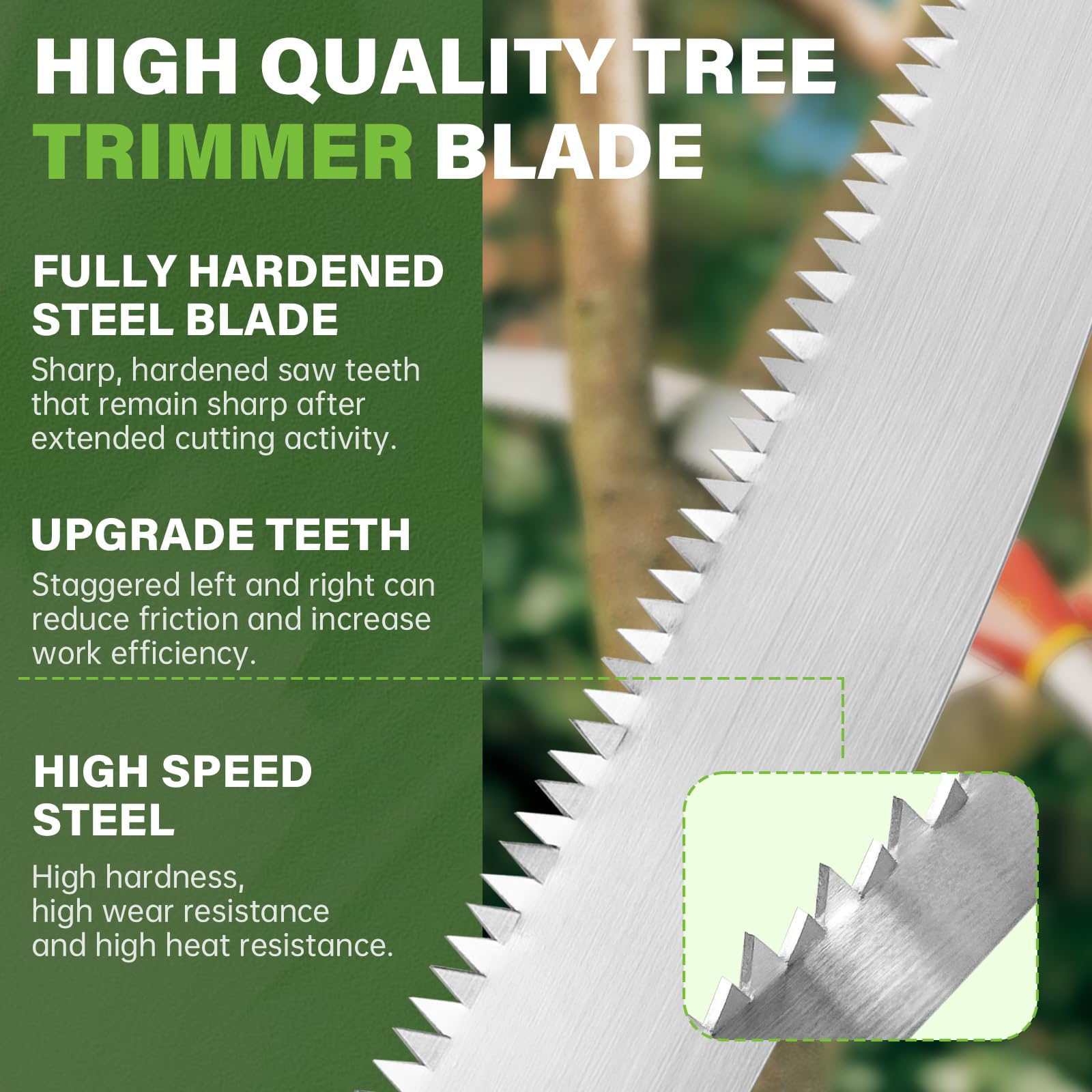 Dimakung high-speed steel construction guarantees lasting sharpness