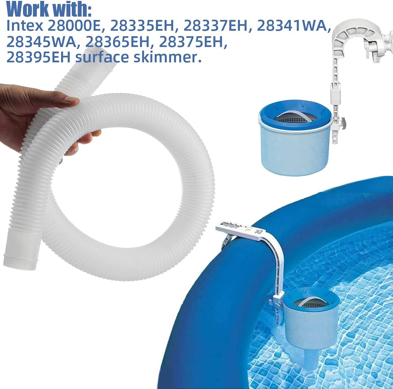 Dimakung hose with knob design enables easy installation and secure fit.