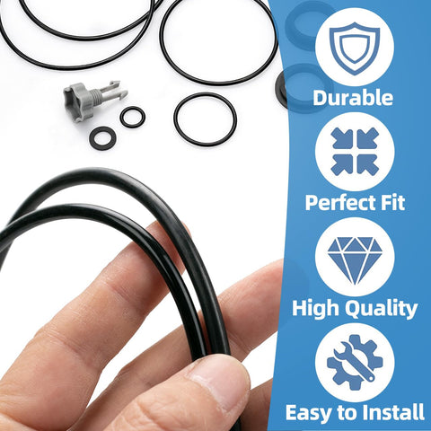 Dimakung leaf trap O-ring maintains consistent water flow and filtration.