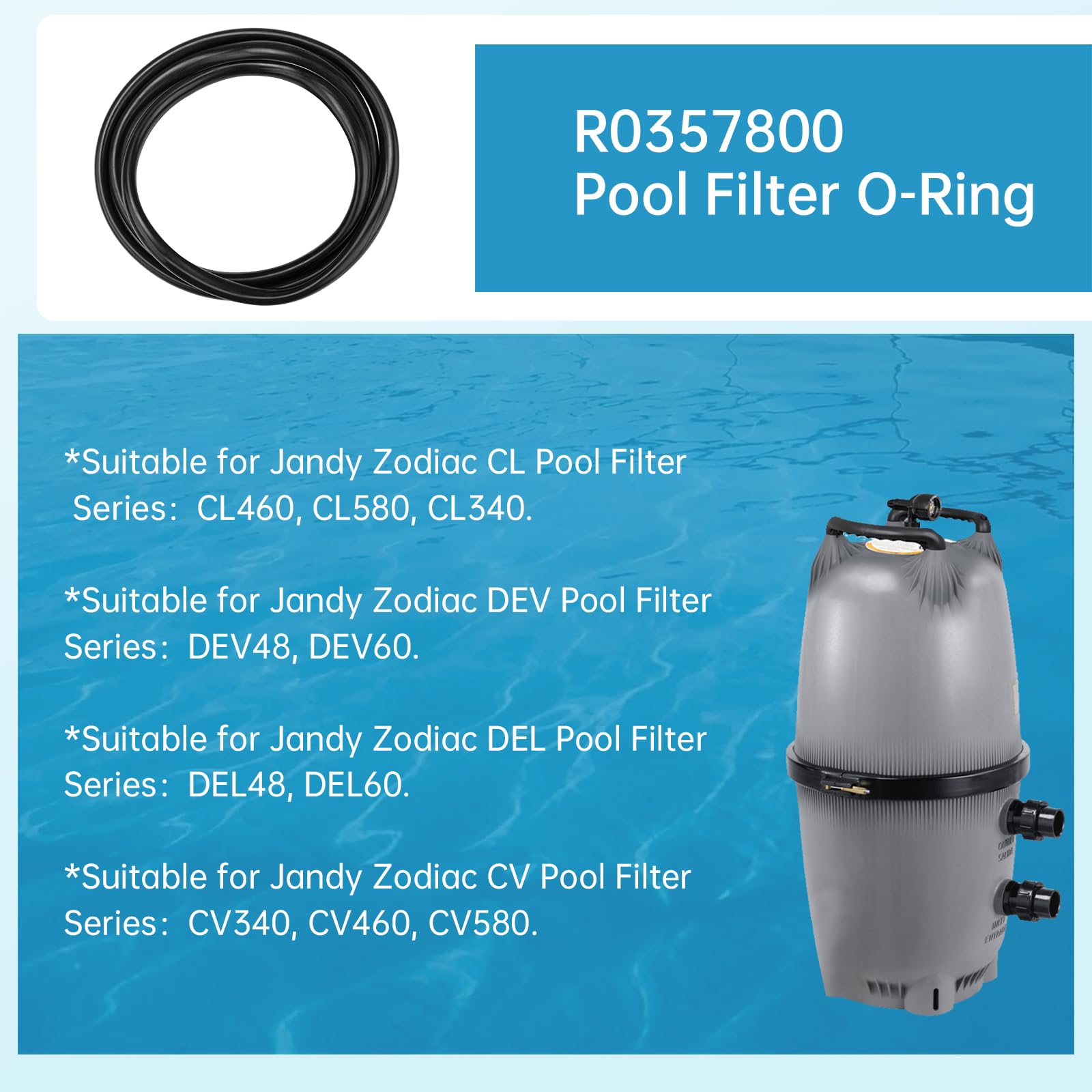 Dimakung R0357800 O-ring close-up shows high elasticity for durable seals.