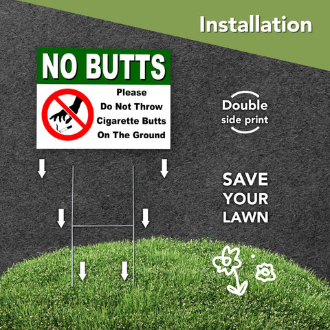 DIMARONGTON coroplast material withstands wind and rain, ideal for year-round outdoor spaces.