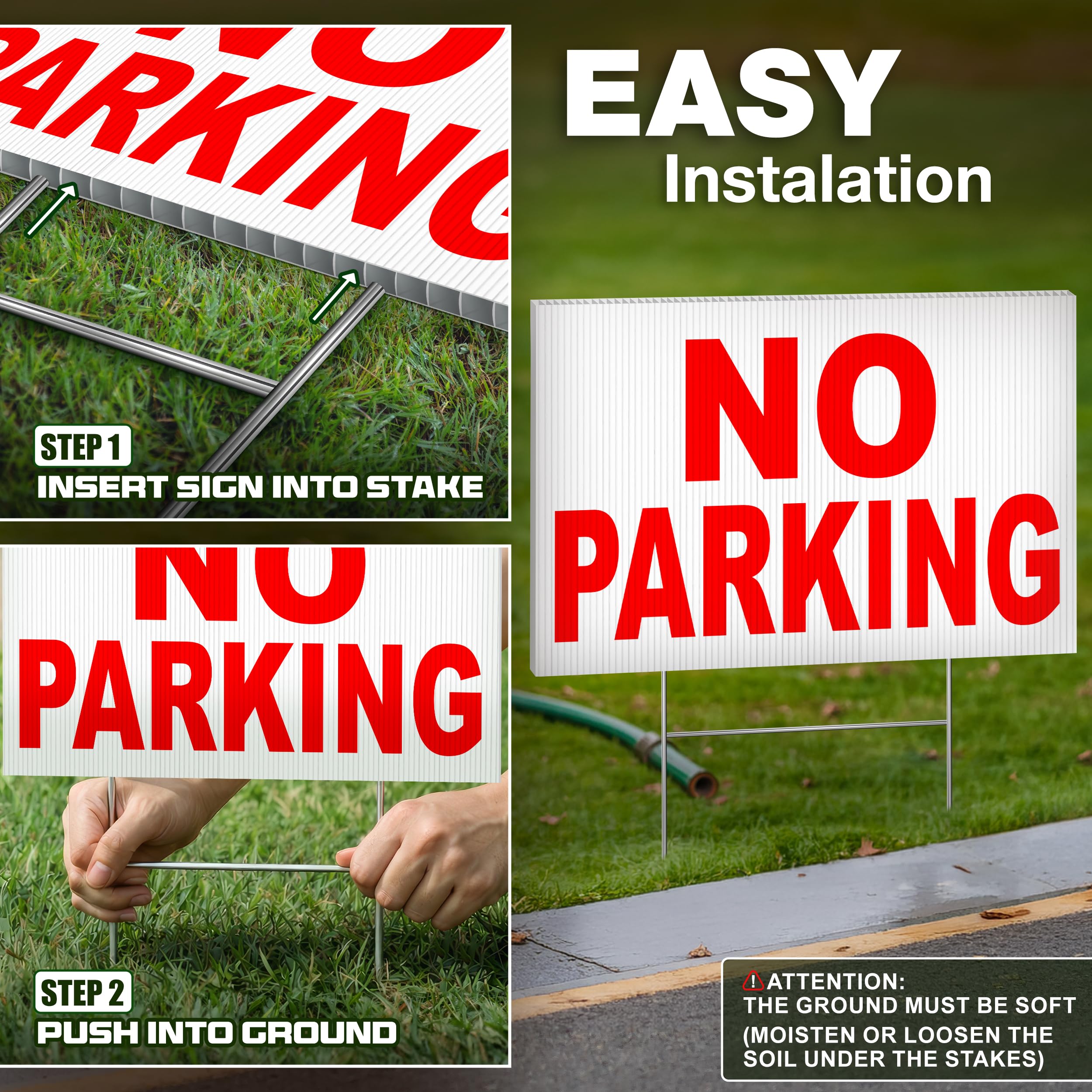 DIMARONGTON driveway and lawn use keeps parking restricted