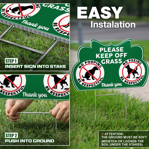 DIMARONGTON easy-install-h-stakes simplifies setup.