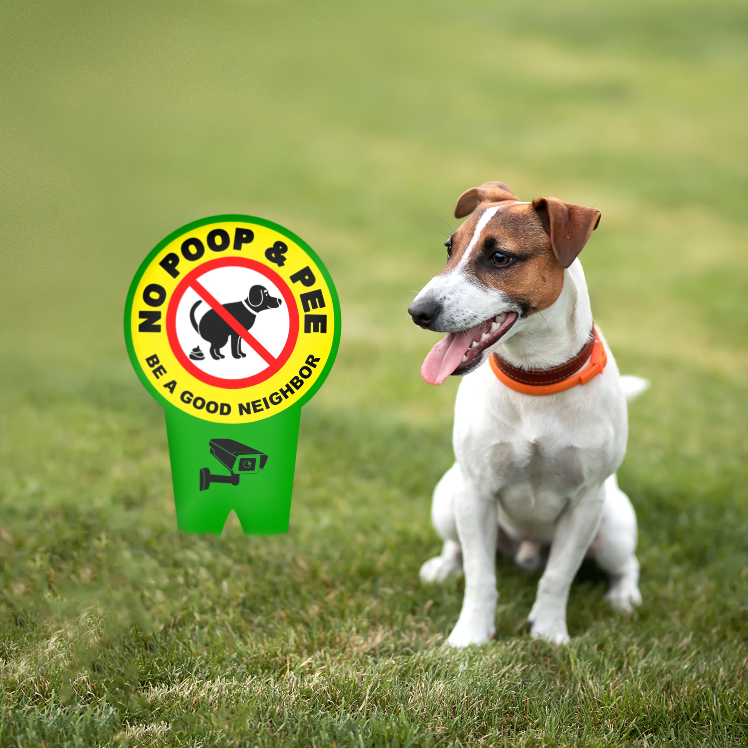 DIMARONGTON neighbor-friendly sign promotes polite yard etiquette.