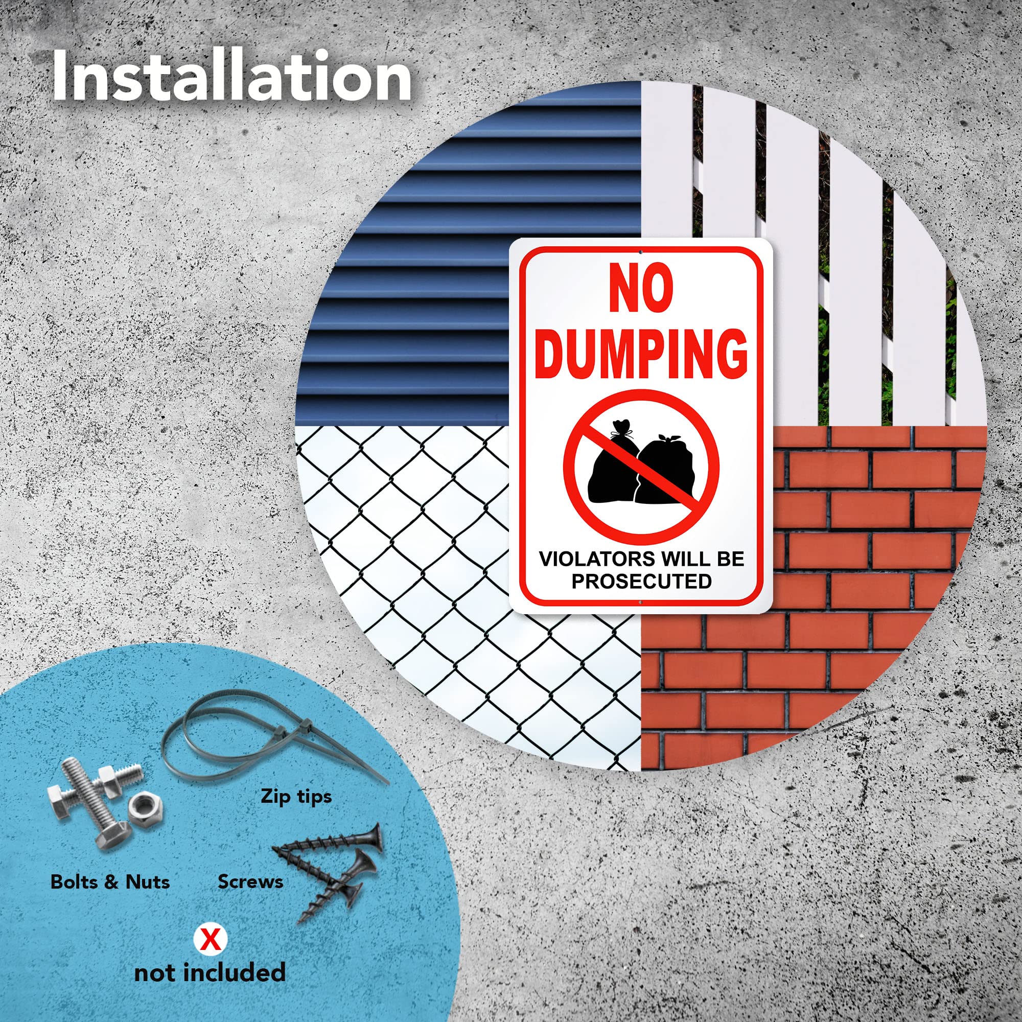 DIMARONGTON outdoor sign with UV-printed graphics stays visible over time.