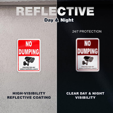 Dimarongton outdoor aluminum sign withstands sun and weather.