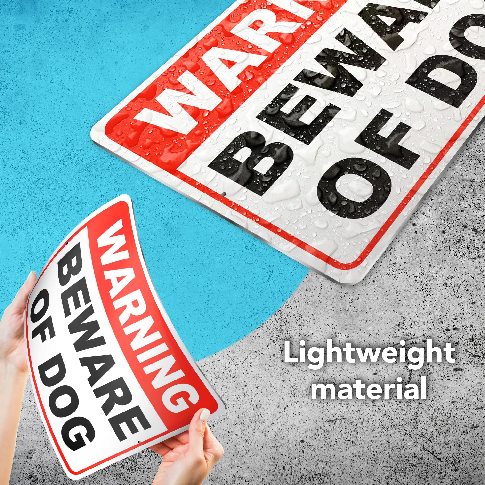 DIMARONGTON reflective aluminum sign surface demonstrates weather resistance and durability in all seasons.