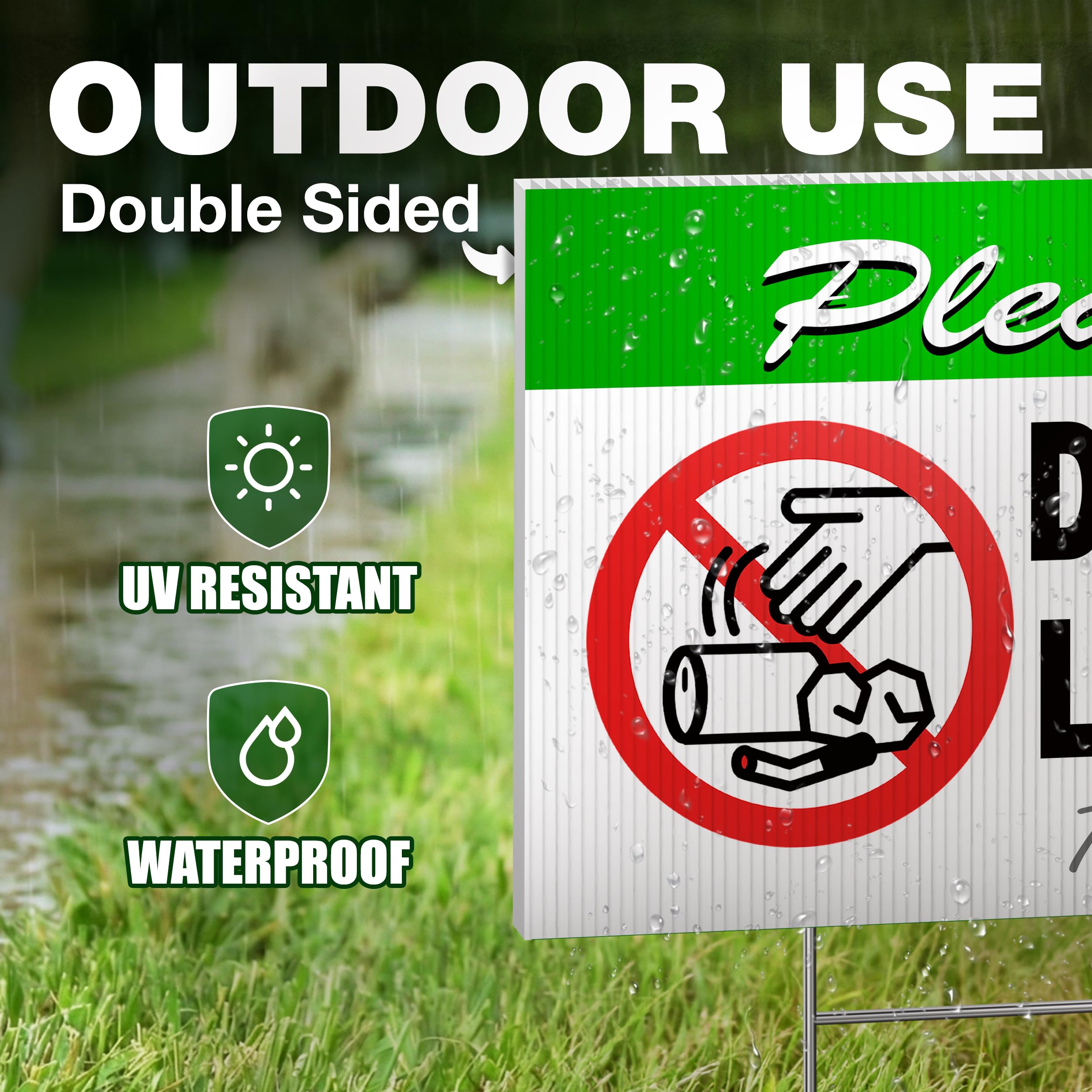 DIMARONGTON UV-resistant ink ensures high visibility from every angle