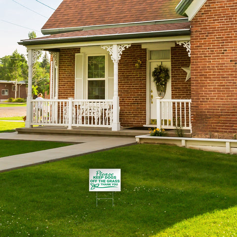 DIMARONGTON versatile two-sign set fits homes, businesses, and public spaces.