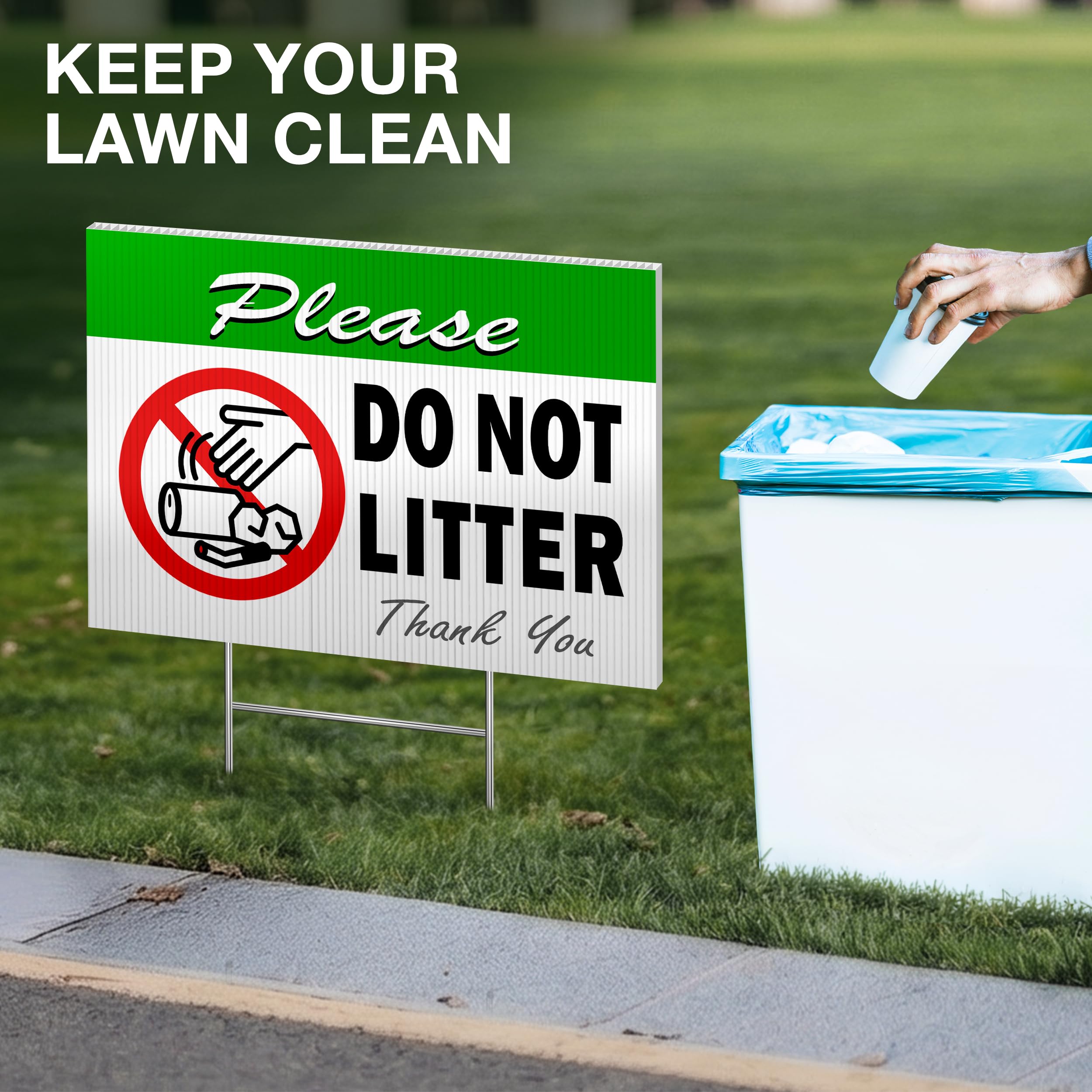 DIMARONGTON durable weatherproof signage suitable for gardens and parks.