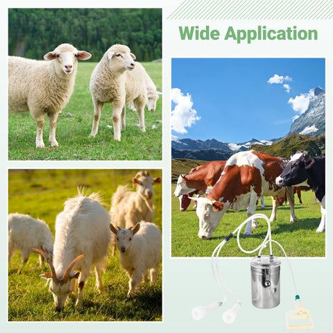 DIMEGON portable milking kit ideal for mobile farms
