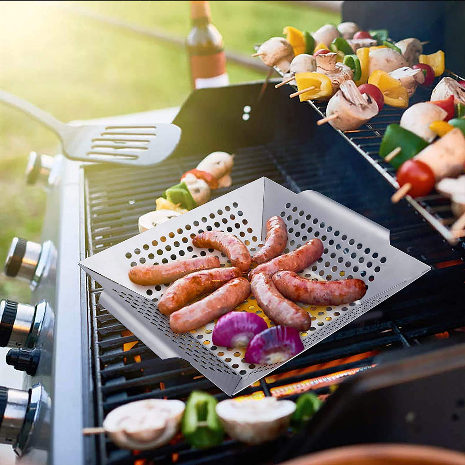 DIMESHY's easy-clean design supports quick cleanup after grilling