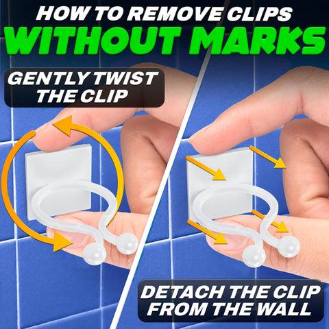 DIMROM climbing plant wall clips for stable wall support