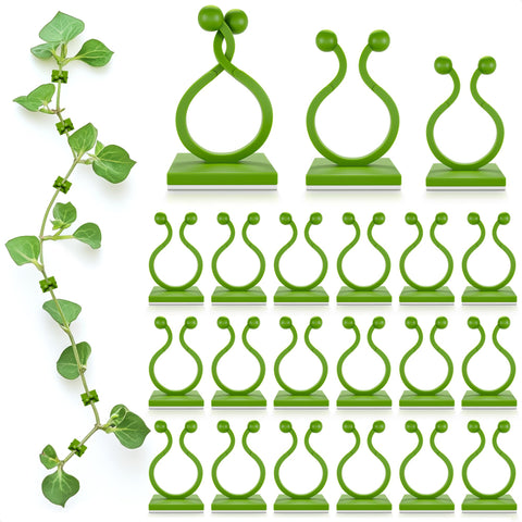 DIMROM 110-pack plant wall clips for versatile indoor vine support