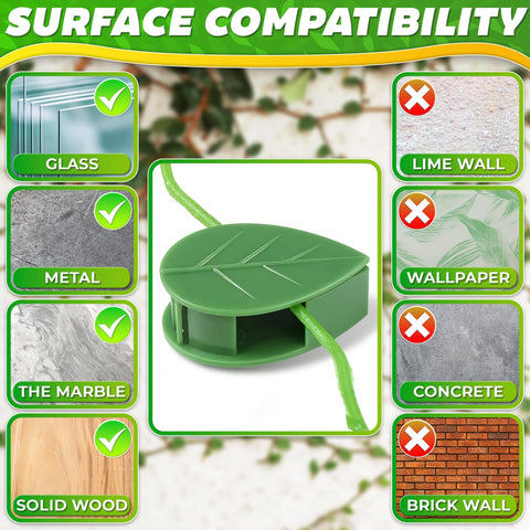 DIMROM self-adhesive stickers provide strong grip on glass, metal, or wood.