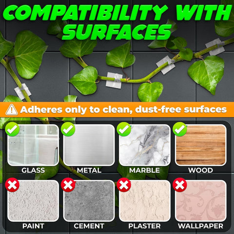 DIMROM universal size clips fit many plant sizes for versatile use