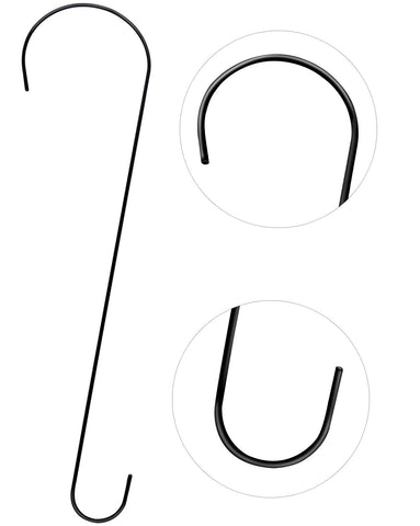 DINGEE hook attached to garden branch for lanterns and pots