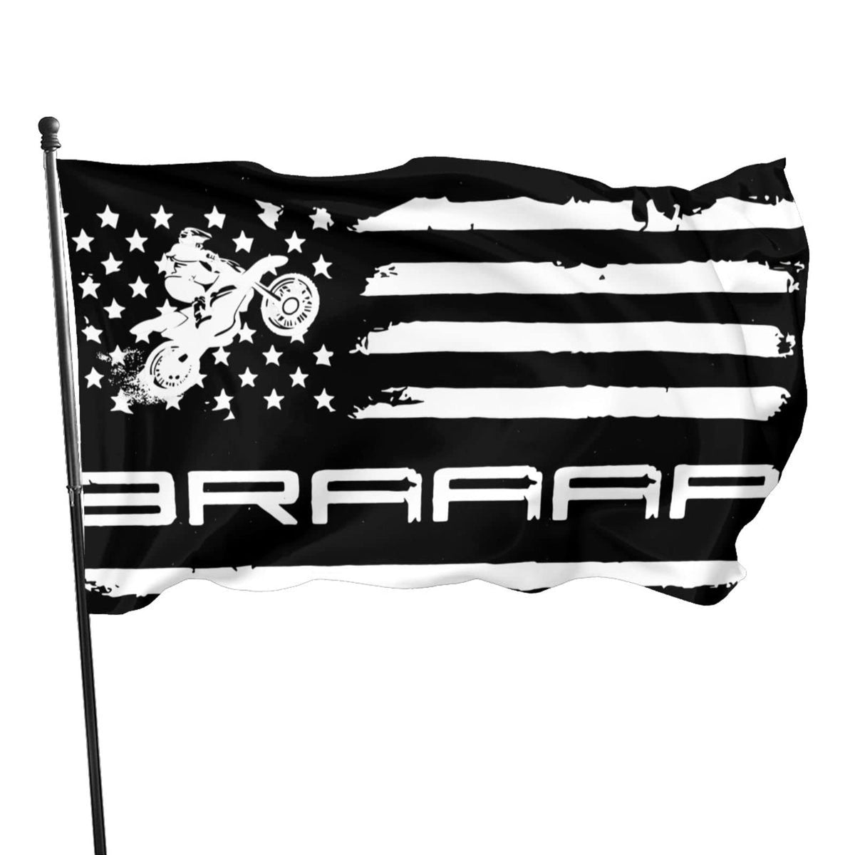 Dingtaifeng Braaap flag in yard for patriotic outdoor display