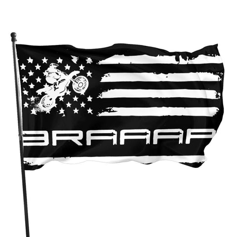 Dingtaifeng Braaap flag in yard for patriotic outdoor display