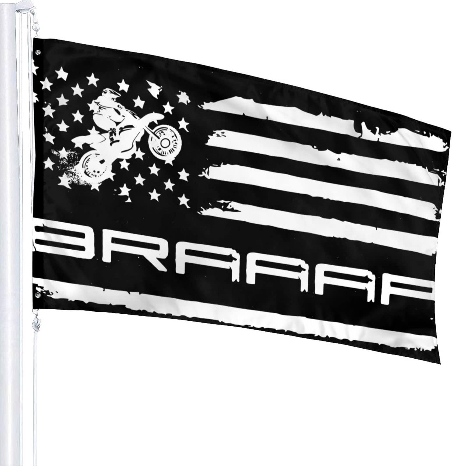 Dingtaifeng Braaap banner decorating a garden with Americana