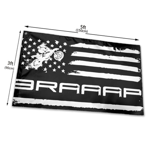 Dingtaifeng Braaap flag hung on wall for festive pride