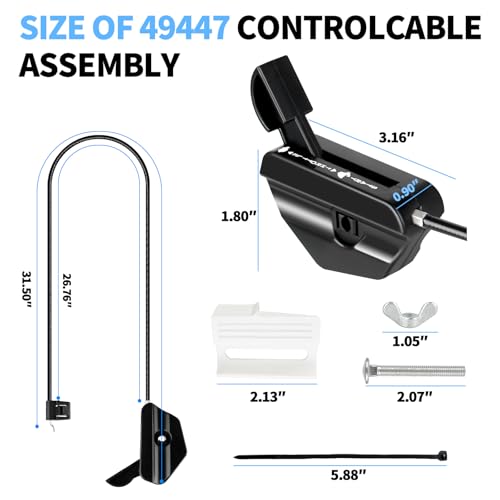 Dinlon 49447 cable installed on a spreader for smooth, reliable operation