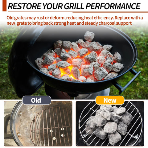 Dinlon versatile grate ideal for camping, tailgating, and backyard BBQs.