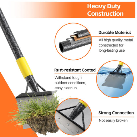 DIOVPLX driveway snow and ice removal tool clears surfaces quickly
