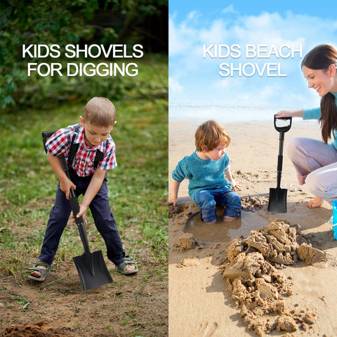 DIOVPLX Garden Flat Shovel multi-purpose tool ideal for digging, transplanting, and camping.