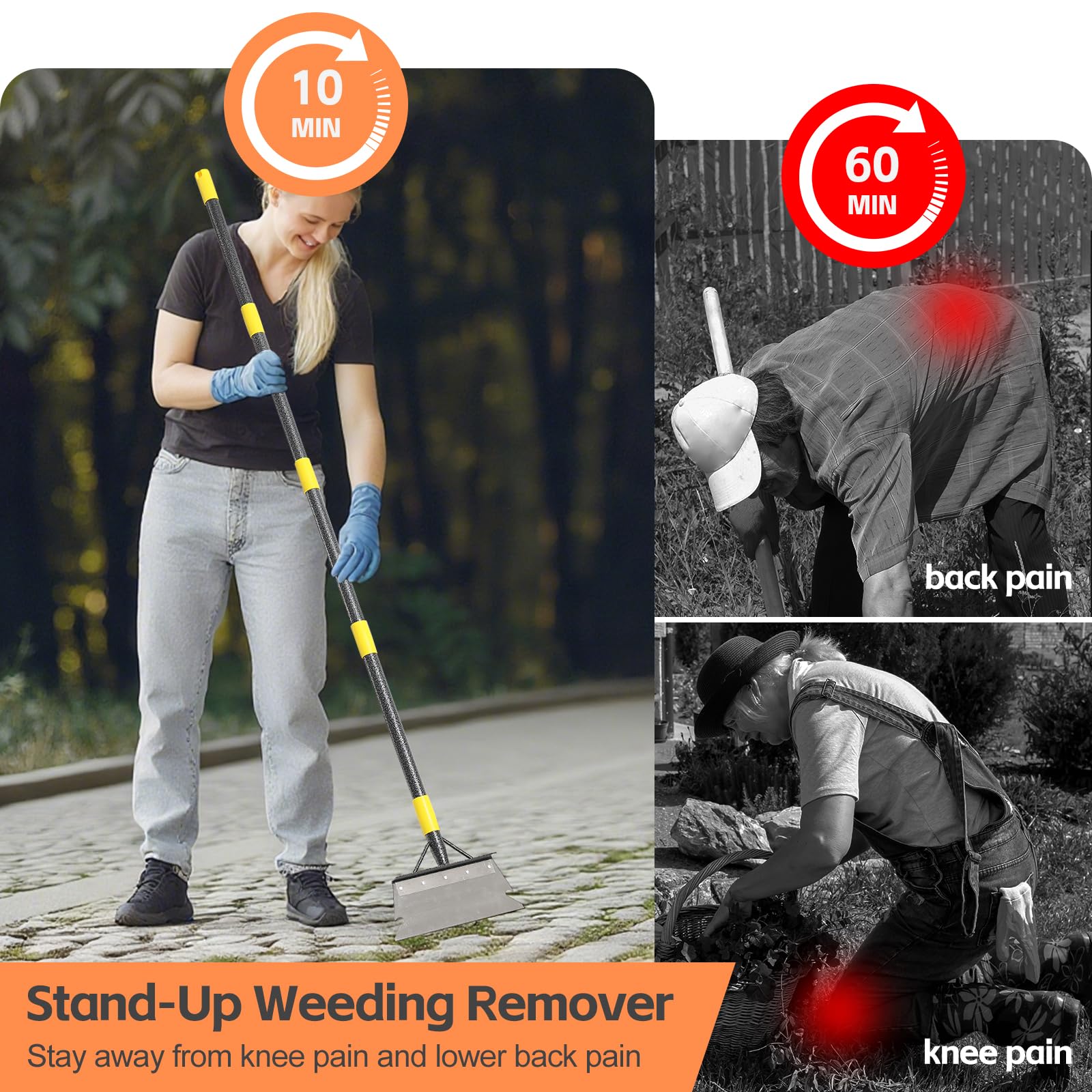DIOVPLX lawn edger tool creates clean, defined borders