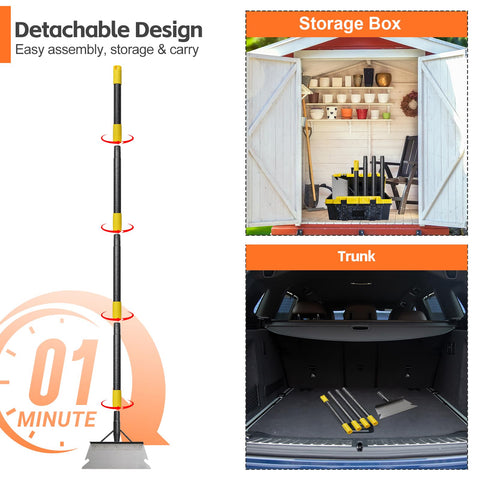 DIOVPLX rustproof metal blade stands up to heavy-duty outdoor tasks
