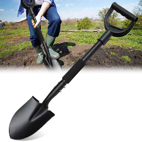 DIOVPLX 31in shovel angled for targeted digging and trenching