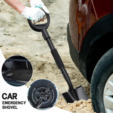 DIOVPLX camping shovel ready for outdoor digging on trips