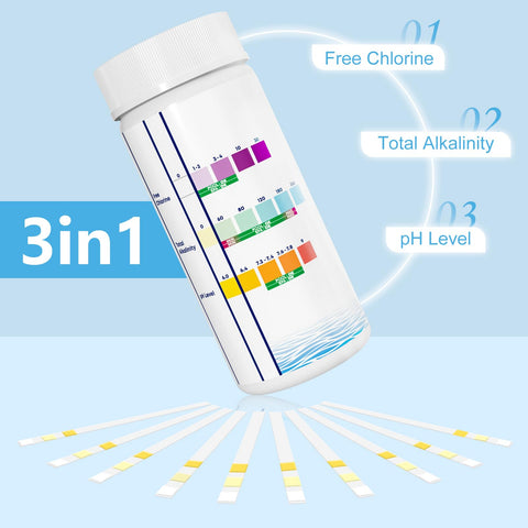 DIP & GO Pool and Spa Test Strips pH indicators for quick checks