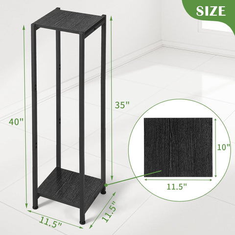 Dipion black metal plant stand easy assembly with included tools