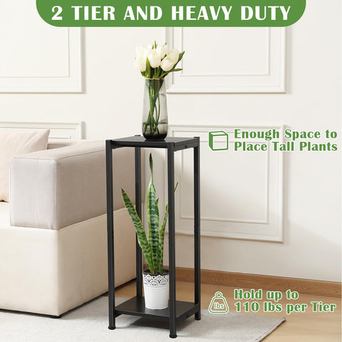 Dipion plant stand adjustable feet prevent wobble on uneven floors