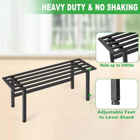 Dipion plant stand sturdy 20x20mm frame for heavy pots.