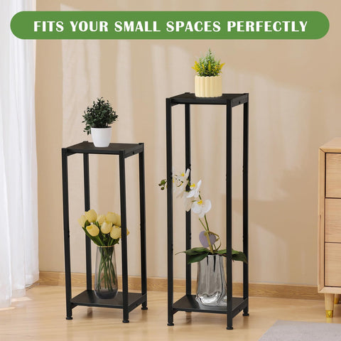 Dipion stand fits by window or corner, saving space