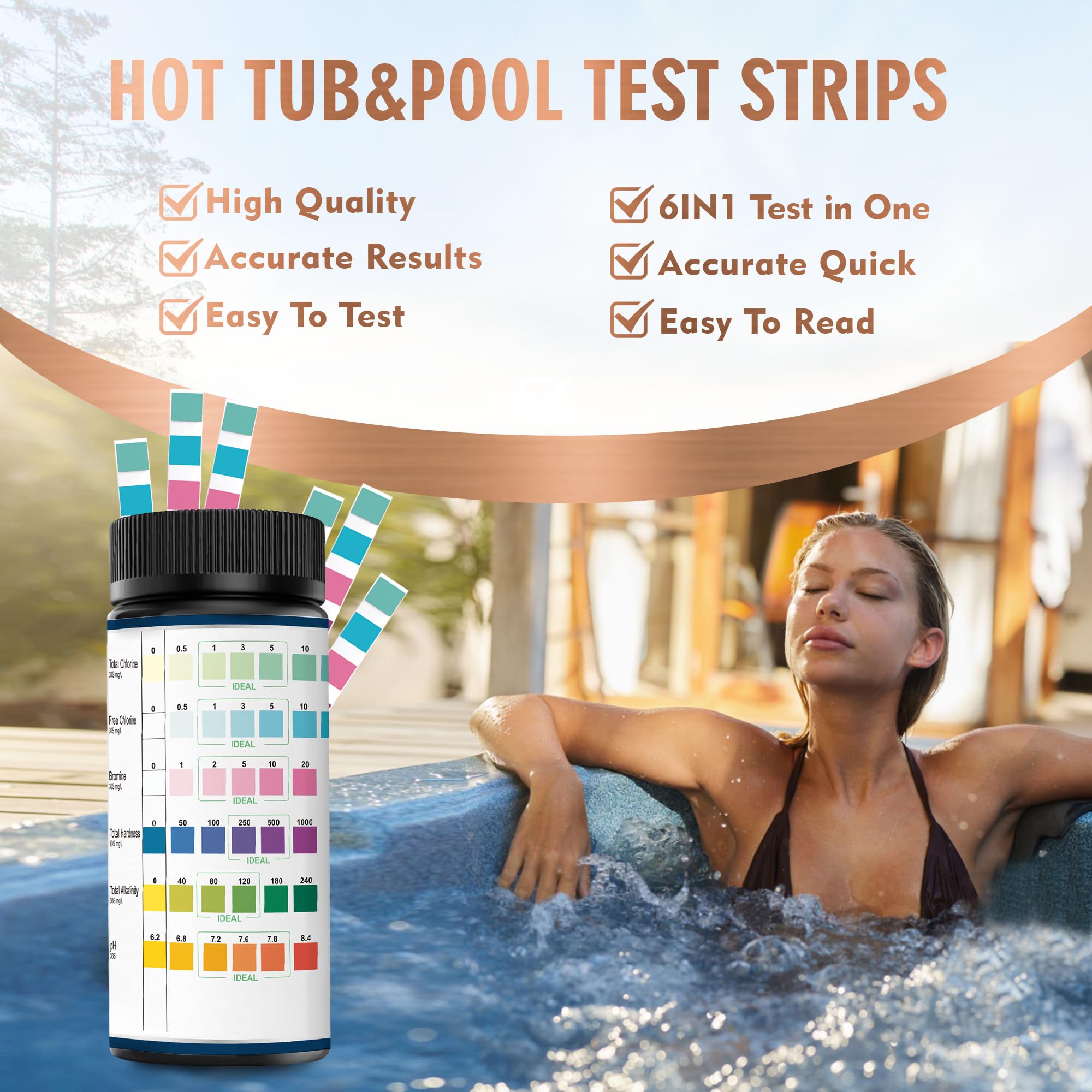 Dipstik 100-count packaging ensures ongoing pool testing.