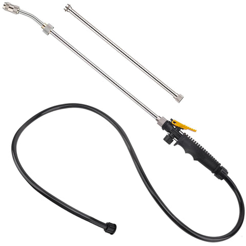 Diraeen Ryobi 44-inch wand with adjustable spray for precise watering.