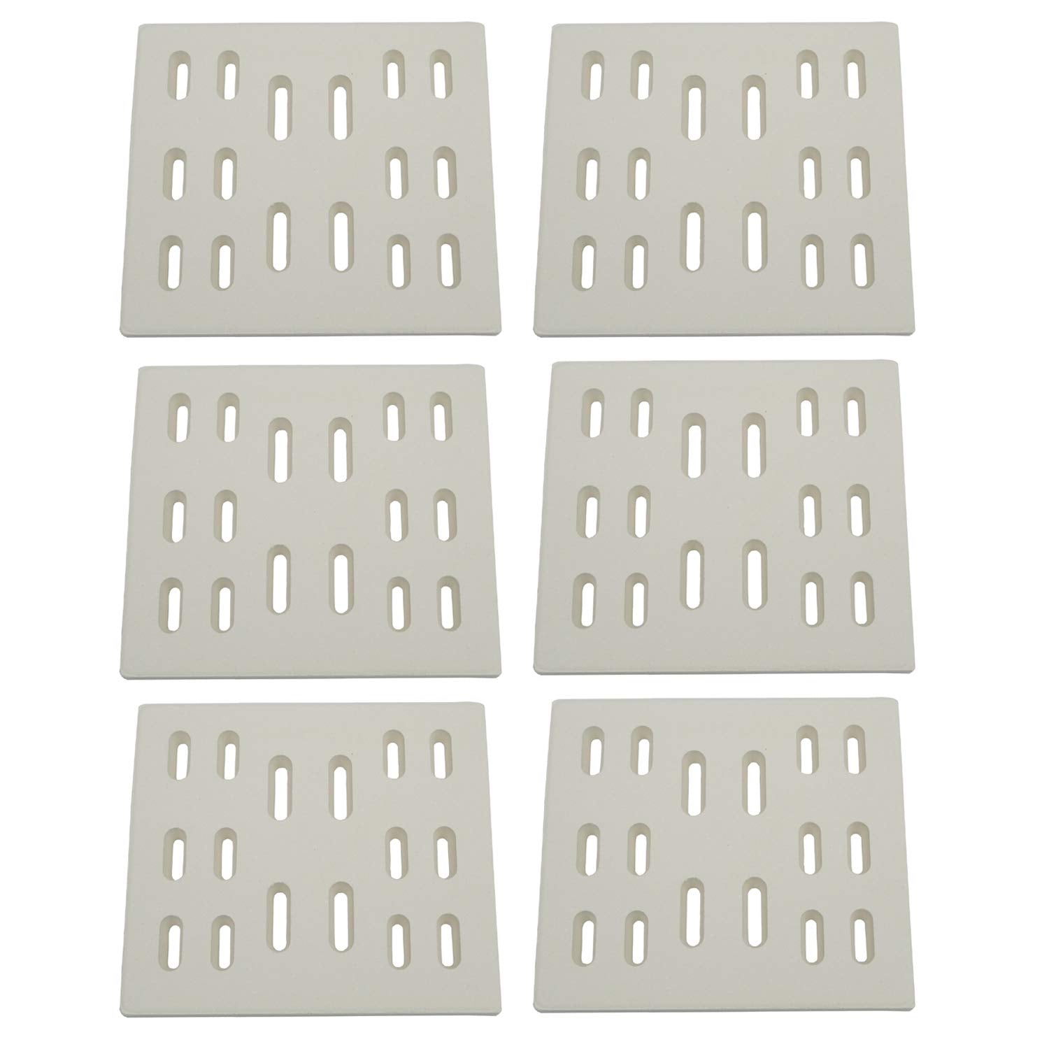 Direct Store DF101 ceramic radiant flame tamer 6-pack in package for even heat distribution