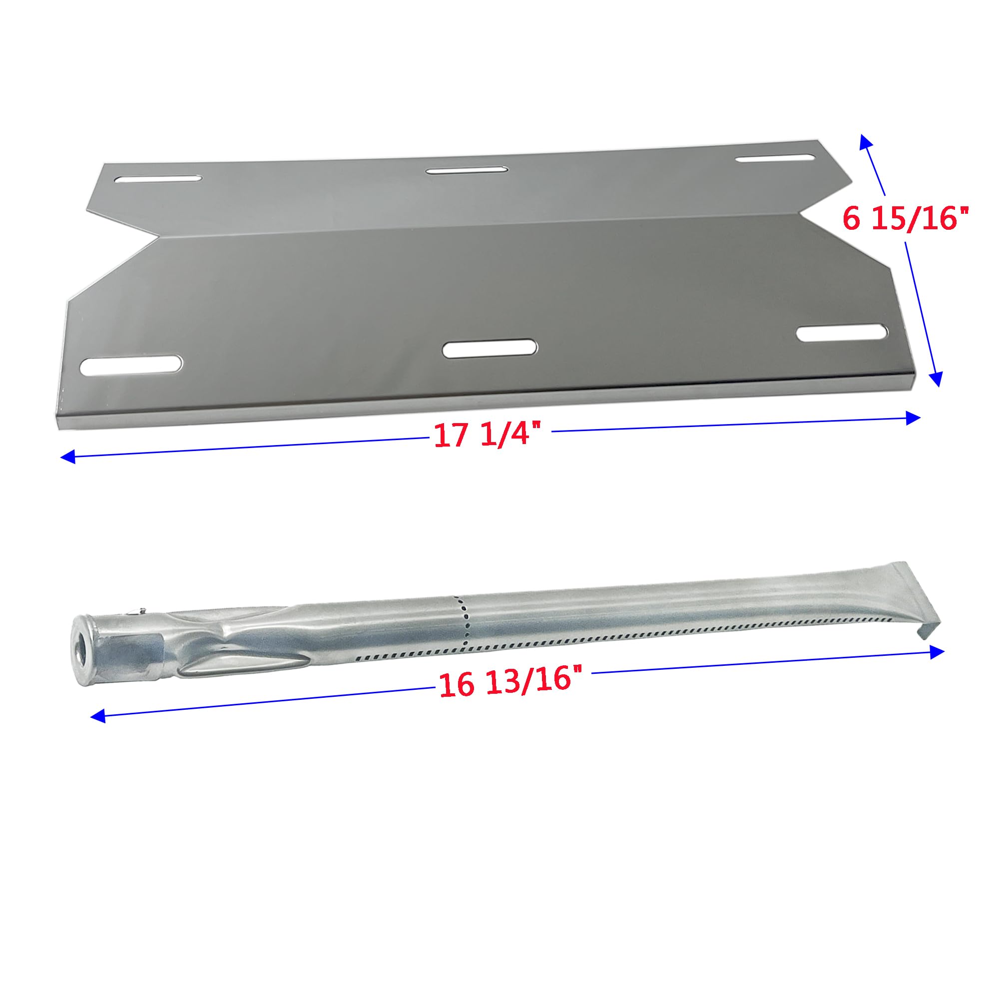 Direct Store DG105 stainless steel heat plate assembly improves heat handling and ease of cleaning