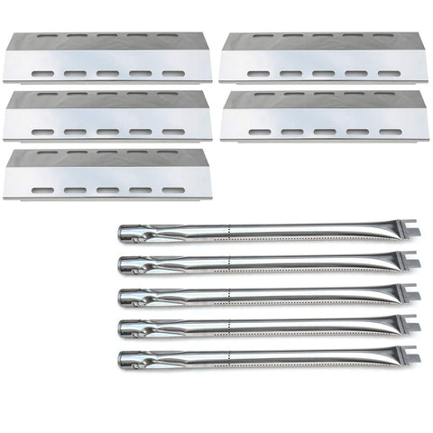Direct Store DG257 stainless-steel burners for Ducane 5-burner grills, delivering even heat.